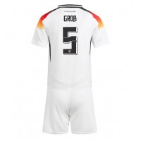 Maglia Calcio Germania Pascal Gross #5 Prima Divisa Bambino Europei 2024 Manica Corta (+ pantaloncini)